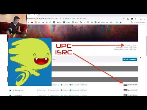How to find UPC Code and ISRC Code on DistroKid Tutorial