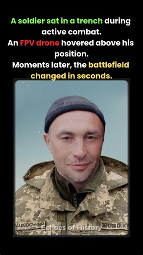 FPV Drone Over a Trench — Modern Warfare Reality