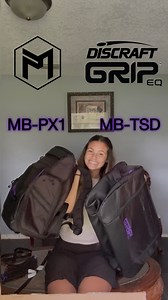 Trinity Bryant on Instagram: "UNBOXING Paul McBeth line PX1 and Travel Sports Duffel in purple  Available now! These bags are so nice, go snag one while you can! Use code: trinity10 for 10% off! love my @gripeq bags 﫶 #getyourownbag #getagrip #griplife #teamGRIPeq #discgolf #discgolfbag #travelbag #tourlife #discgolflife"