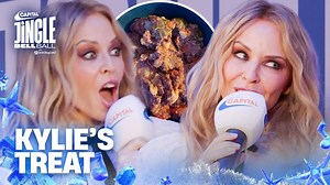 Kylie bravely puts Jordan North’s mums cooking to the ultimate test! | Capital