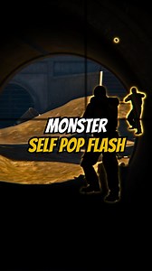 Monster Self Pop Flash #cs2 | goldcsnades