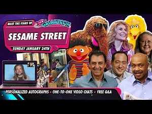 Meet the Cast of Sesame Street January 24th!
