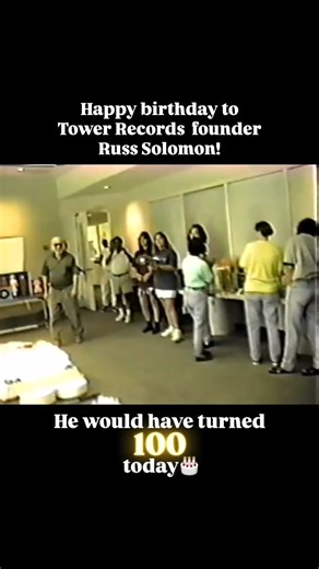 Today, Tower Records founder Russell Solomon would have turned 100 years old! Happy birthday, Russ! Born in San Francisco, a young Russ and the Solomon family moved to Los Angeles before settling in Sacramento. His father Clayton Solomon opened Tower Cut-Rate Drug Store at 16th and Broadway in 1938, operating every day of the year from 9 am to midnight. While Clayton had sold records in his store since 1941, Russ struck out on his own in 1952, rack jobbing before founding what became internation