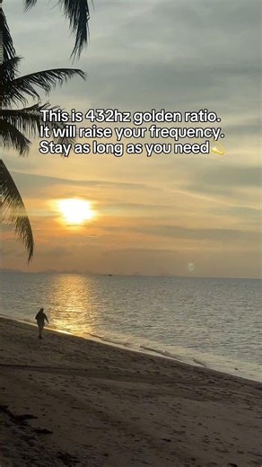 This is 432hz golden ratio. It will raise your frequency✨