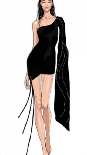 #illustration fashion design sketches for beginners