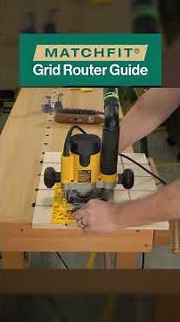It’s Back! Build Perfect MatchFit Grids with the Grid Router Guide!