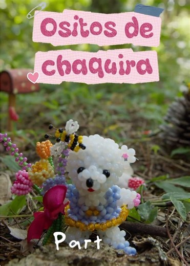 Tengo miedo de compartirles este tutorial 🥺 siento que van a decir que no se entiende, pero ahí va 👉🏼👈🏼 Tardé dos días completos editando 💀 Peeeeeeroooo ya estaban advertidas que estos no eran fáciles de hacer 🐻 #chaquira #tutorial #mostacillas #beads #osos