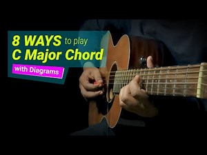 8 Ways to Play C Chords on Guitar 🎸 (Beginner Acoustic Lesson & Tutorial | 2025)