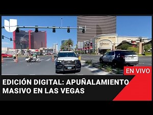 En vivo: ¡Apuñalamiento masivo en Las Vegas con un saldo fatal: 2 muertos y 6 heridos!