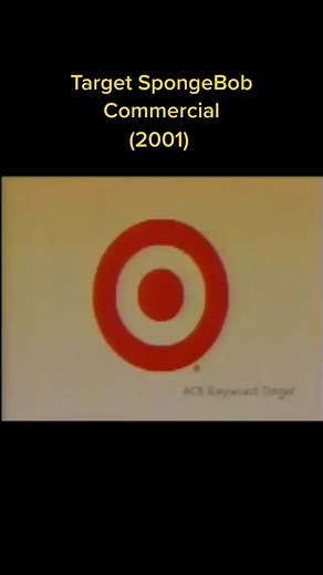 Target SpongeBob Commercial (2001) #spongebob #spongebobtoys #spongebobmerchandise #target @Nickelodeon @target