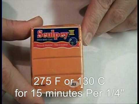 Sculpey 3 How long to Bake. By Garden of Imagination