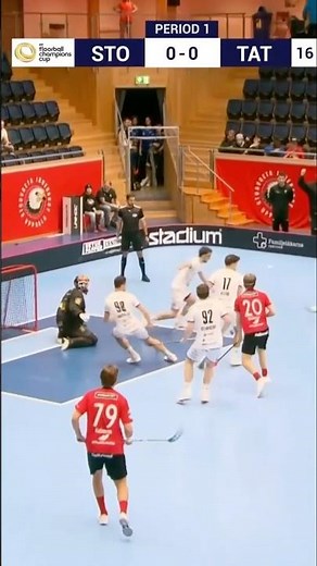 Tatran Stresovice must win today to get into the 2026 CC Final! 🔴⚫️ #floorball #iffcc2026