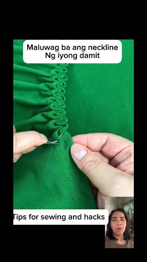 272K views · 2.6K reactions | Tips for sewing your loose neckline #sewing #sewingtutorial | Olivestv | Facebook