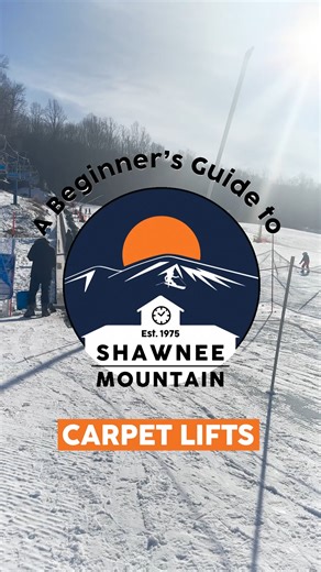 Not ready for the chairlift yet? No problem! Meet the carpet lift—the easiest way to ride up the mountain, no skills required! Just step on, stand still, and let it do the work. Perfect for first-timers and beginners, carpet lifts are a great way to get comfortable before hitting the bigger lifts. Have you tried one before? Let us know in the comments! 👇 #ShawneeMountain #BeginnerSkiing #SkiTips #CarpetLift #SkiLife | Shawnee Mountain Ski Area