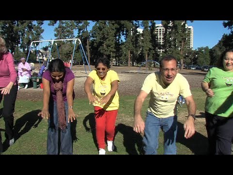 San Diegans Make 'Em Laugh With Laughter Yoga Practice