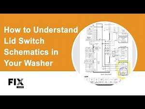 WASHER REPAIR: Lid Switch Schematics | FIX.com