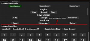 How to adjust space in a widget? (Sub Window Size)