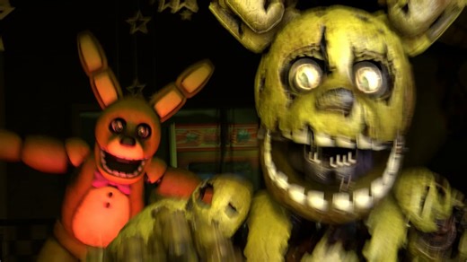 [FNAF/SFM] 弹簧邦尼的官模被找到了｜Spring Bonnie model has been found