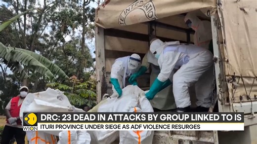 2.7K views · 21 reactions | Violence escalates in the Democratic Republic of Congo as ADF rebels, linked to IS, launch deadly attacks in Ituri province. At least 23 killed, 20 hostages taken, despite joint military efforts. Mohammed Saleh brings you this report #DRC #ADFRebels #AfricanConflict | WION | Facebook