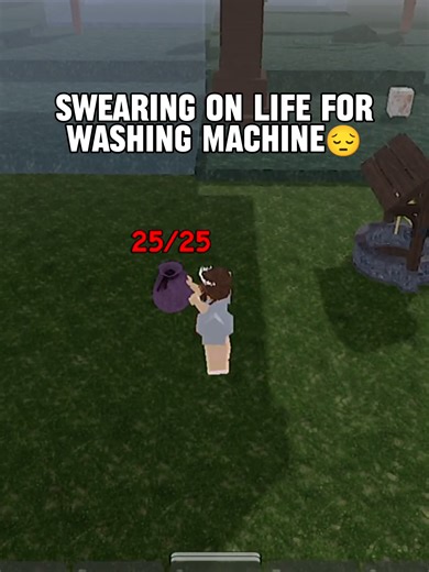 Roblox Gameplay: Swearing on Life for a Washing Machine