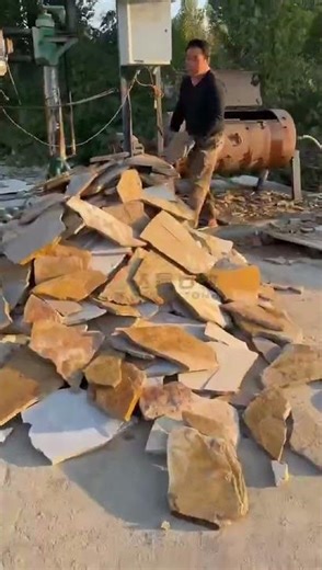 Rusty Slate Crazy Paving Flagstone Multicolor Slate Stepper Stone