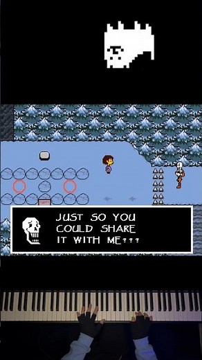 Snowing lots lately ❄️🎹 Snowy ~ Undertale (アンダーテール)