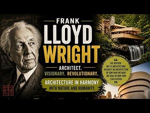 The Architect Who Made Buildings Grow From Nature | Frank Lloyd Wright