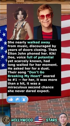 What Saved Kiki Dee’s Career? Elton’s Call?