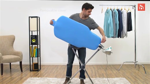 A new type of ironing board, totally re-imagined