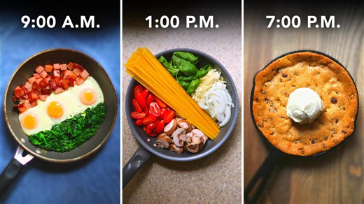 From breakfast to dessert, follow along as Alvin as cooks recipes in only one-pan. | Tasty