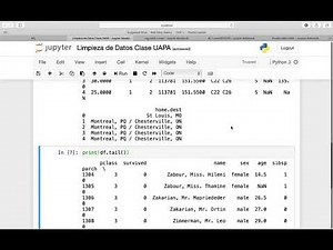 Limpieza de datos con python