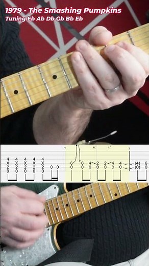 #tutorial 1979-The Smashing Pumpkins #guitar #guitarcover #guitartutorial #thesmashingpumpkins