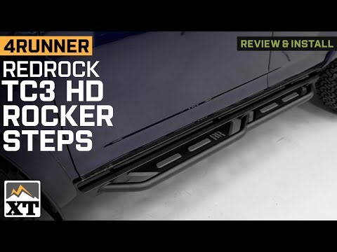 2010-2024 4Runner RedRock TC3 HD Rocker Steps Review & Install