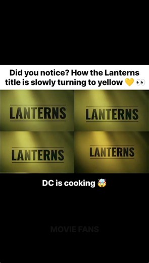 Did You Notice? The Lanterns Title is slowly Turning to Yellow #shorts #lanterns #dc