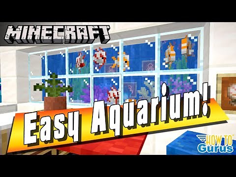 How You Can Build an Easy Minecraft Aquarium for Your Base