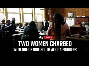 Two women arrested for one of nine murders that have gripped South Africa