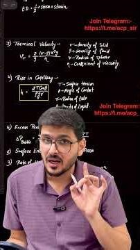 Most Important Physics Formula | NEET 2026 | ACP sir