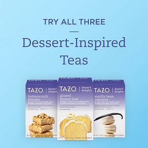 Steep your guiltless pleasure. Find our dessert-inspired teas near you: http://bit.ly/2z6Fwey | Tazo Tea