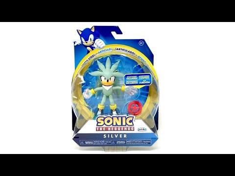 Jakks Pacific Sonic The Hedgehog Silver Action Figure Review