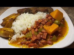 Puerto Rican Red Beans | Habichuelas guisadas