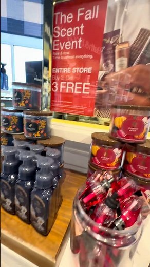 BATH AND BODY WORKS THE FALL SCENT EVENT PUMKIN APPLE CANDLES BODY FRAGRANCES & more #bathandbody