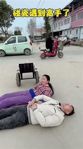 I can't believe I encountered such a skilled opponent while trying to pull off a scam! #funny