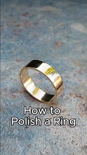 How to Polish a Ring