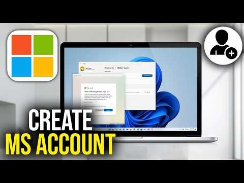How To Create Microsoft Account PC & Laptop