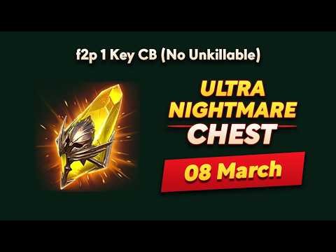 F2P Insane 1 Key UNM Clan Boss! | Raid Shadow Legends | (March 08)
