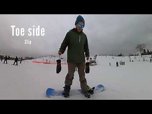 Snowboarding for beginners (Complete lesson)