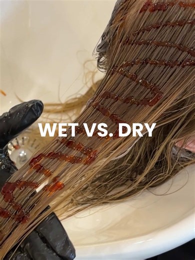 Wet vs dry of @Eliza Kennedy’s blonde - bronde transformation, after 30 years of being blonde - no pressure ha! Obsessed with what Redken’s Shades EQ does to the hair, enhancing what’s already there rather than covering it up. A custom bronde Shades EQ gloss over existing blonde adds soft depth without going flat, lets the light reflect through the hair, and mimics the natural highs and lows underneath. The result feels dimensional, glossy and lived-in, not heavy or opaque ✨ @Redken Pro #shadese