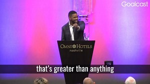 "Commitment is staying true to what you said you would do" - Inky Johnson Credit: Goalcast | Casey Adams