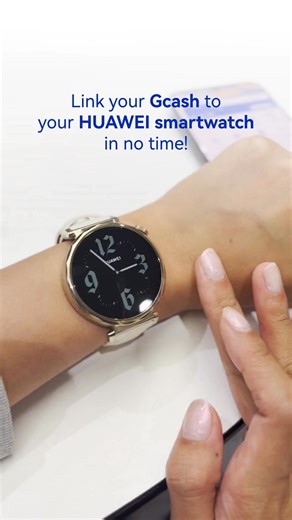🔗✨ Linking your HUAWEI smart watch to your phone is quick and easy! Just pair your HUAWEI wearable with your mobile (Android or Huawei), open the GCash app, and link it to start paying directly from your wrist. Simple steps, endless convenience! Works with Android & Huawei devices. | Huawei Mobile