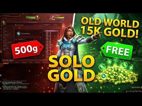 I Found a 15k/hr Old World Gold Farm You Aren't Using